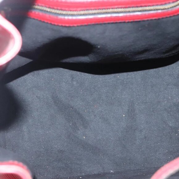 LOUIS VUITTON Epi Noe Shoulder Bag Red M44007 LV Auth 127203 - Picture 11 of 16